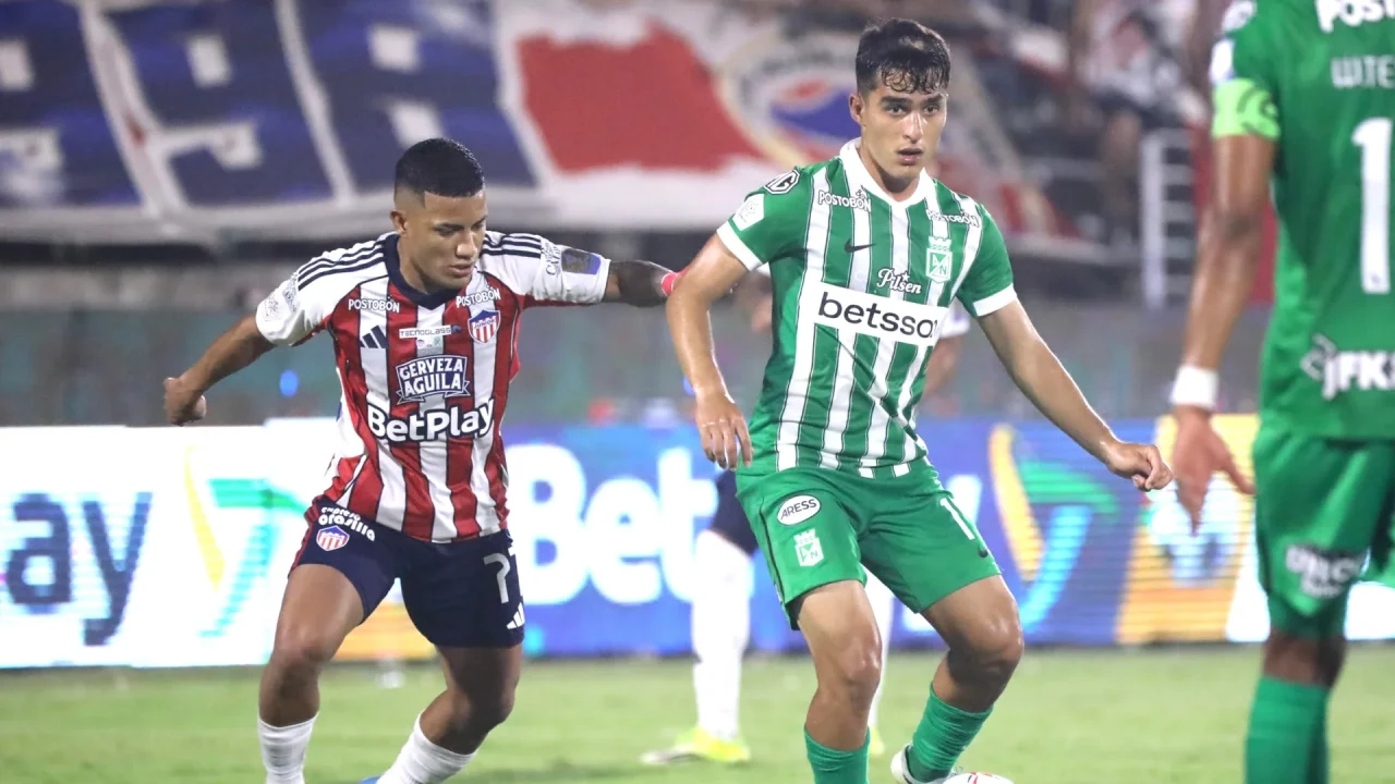 Atlético Nacional vs Junior por la remontada en Medellín 