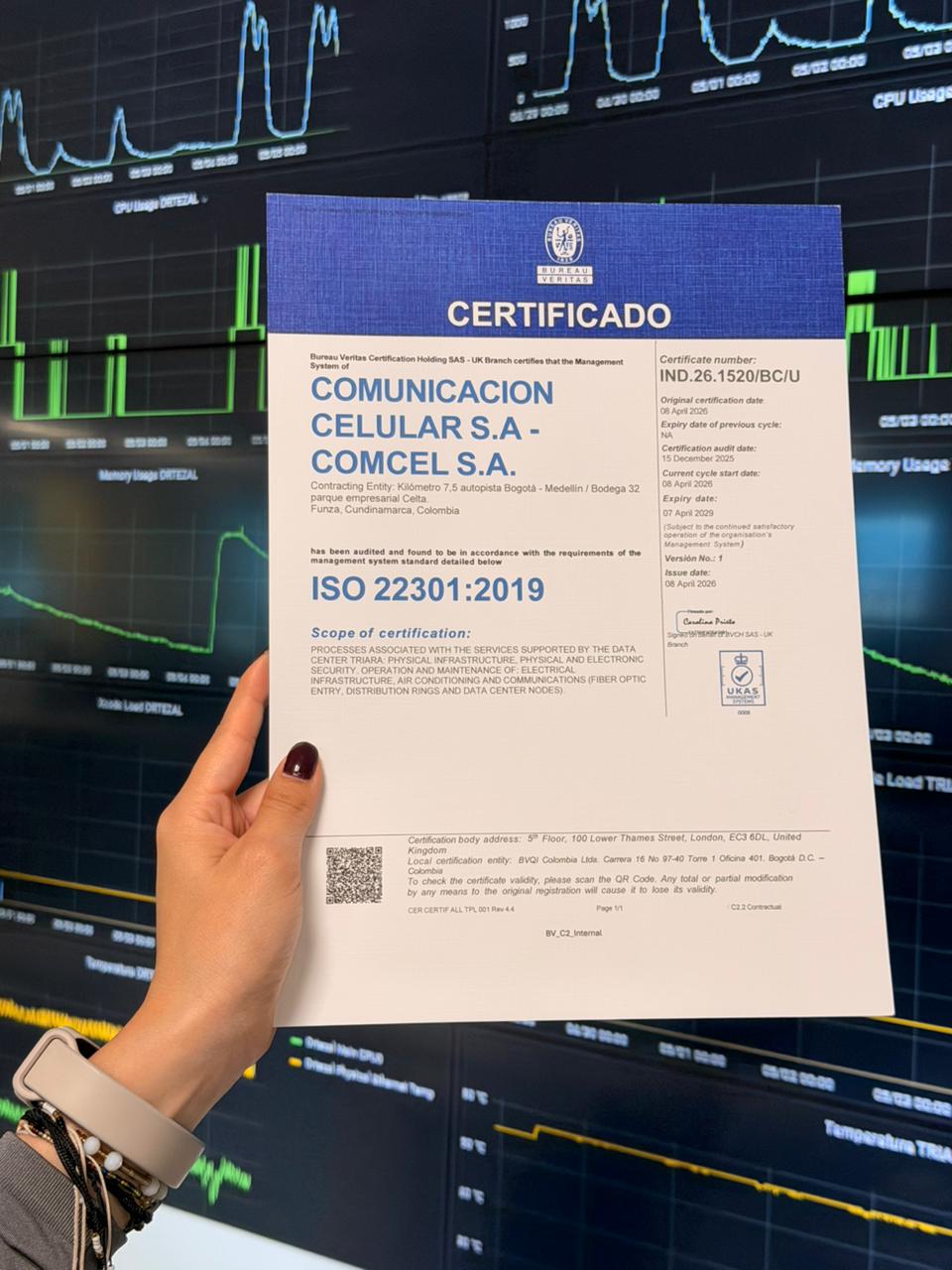 Qué es la norma ISO 22301 y por qué transforma al datacenter Triara de Claro en el más resiliente del país