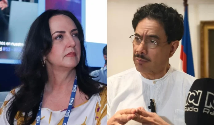 María Fernanda Cabal responde a Iván Cepeda tras conocerse los resultados de la primera vuelta