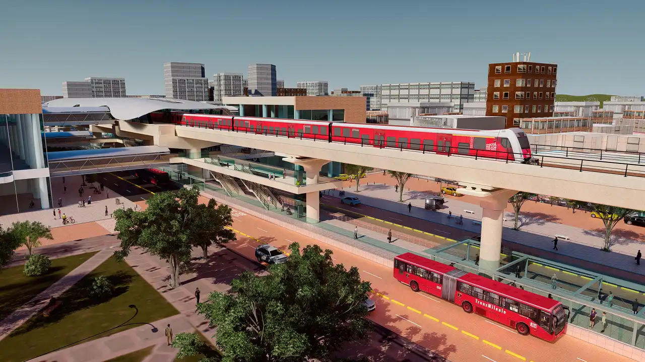 Metro de Bogotá alcanza el 80% y el proyecto entra en su recta final 1 El Metro de Bogotá ya se siente: obras transforman el paisaje urbano y superan el 80% de ejecución