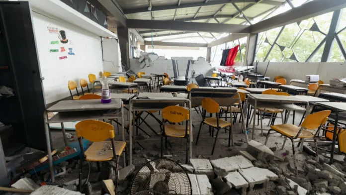 El terremoto deja huella en los colegios: así está la infraestructura educativa