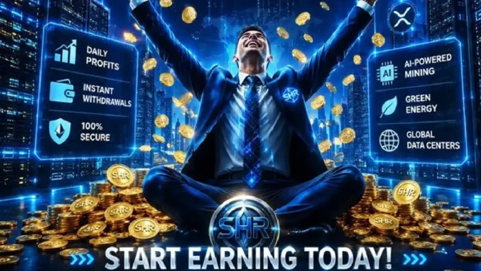 SHR Miner ha lanzado un servicio gratuito de minería en la nube para titulares de BTC, XRP y ETH, ofreciendo ganancias diarias de $10,700 o más