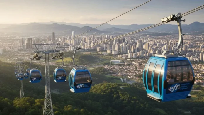 Inversión de 1,04 billones de pesos requerirá la megaobra del Cable Aéreo de La Calera