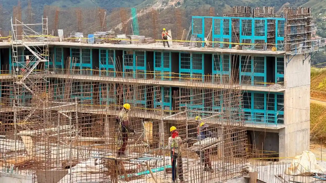 Cárcel para Sindicados de Medellín en San Cristóbal alcanza un 35 % de avance en su construcción