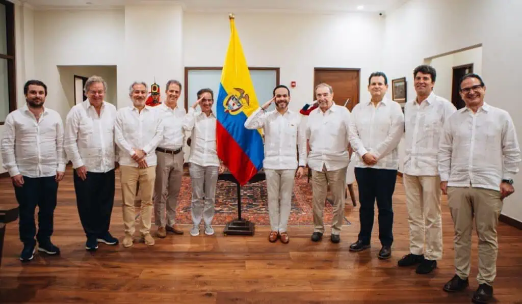 Abelardo de la Espriella y empresarios