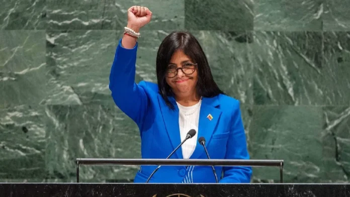 Delcy Rodríguez confirma ante la ONU que Venezuela tendrá elecciones