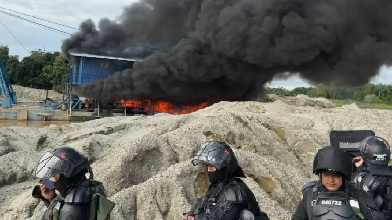 Golpe a la minería ilegal: 269 frentes intervenidos y 124 capturas desde él 7 de agosto