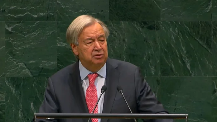 Guterres cierra su ciclo ante la ONU con un llamado a regular la IA y acabar las guerras