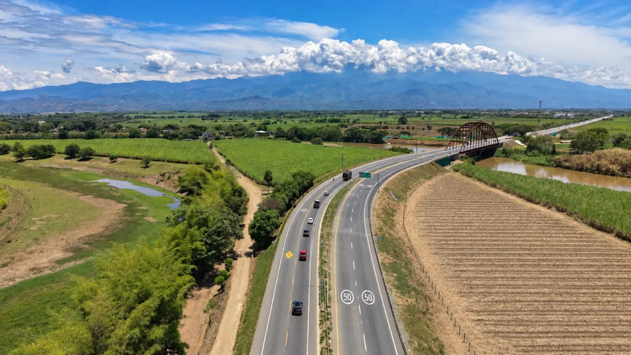 ANI habilita tramo clave de la Malla Vial del Valle del Cauca