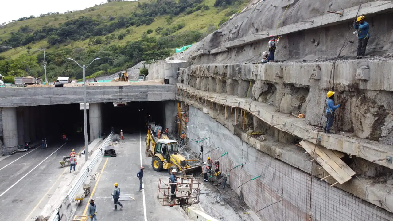Terminan las obras para solucionar el túnel falso en el Suroeste antioqueño