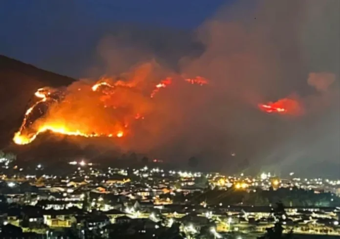 Villa de Leyva, incendios Este es el panorama del incendio en Villa de Leyva