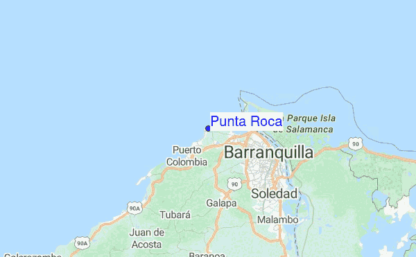 Conexión entre Puerto Colombia y Punta Roca