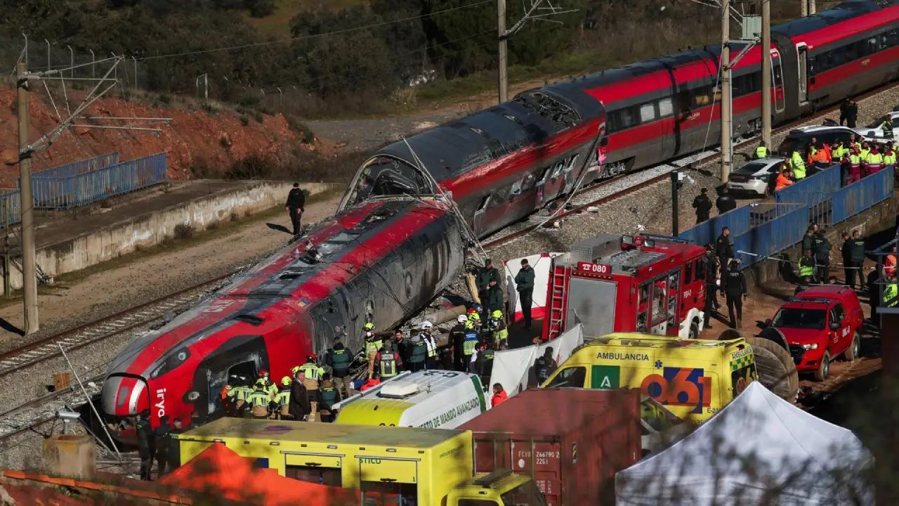 Toledo y Adamuz: accidentes de trenes recientes en España